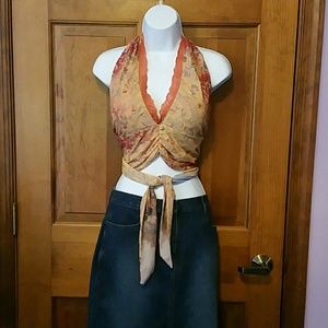 Reversable halter top from LA boutique